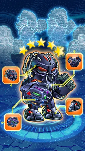 Battle Lines: Puzzle Fighter screenshot 1
