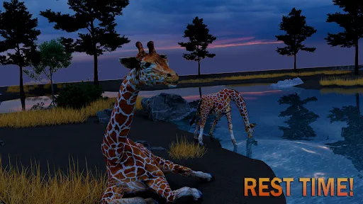 Giraffe Simulator: Safari Game screenshot 4