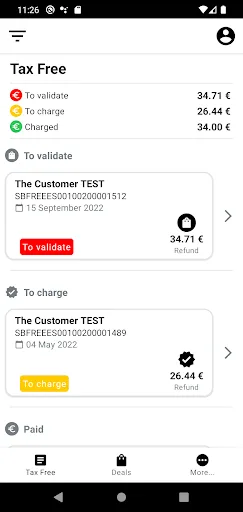 smartTax: Tax Free b.free! screenshot 3
