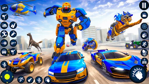 Robot Game Transformation Game screenshot 3
