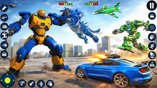 Robot Game Transformation Game screenshot 4