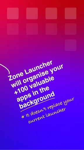 Zone Edge Launcher and drawer screenshot 3