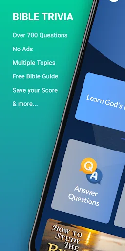 Bible Trivia Quiz, Bible Guide screenshot 1