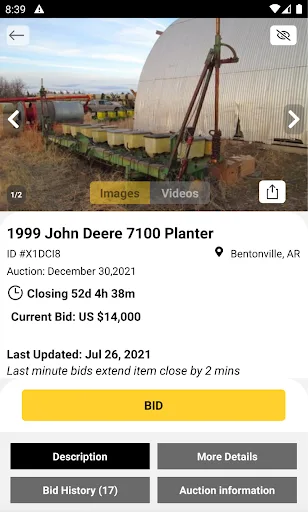 BigIron Auctions Mobile screenshot 3
