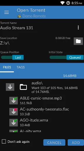 BiglyBT, Torrent Downloader screenshot 4
