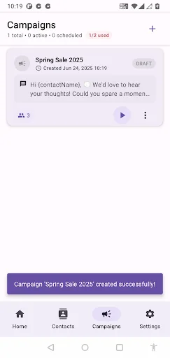 Auto Sender for marketing screenshot 3
