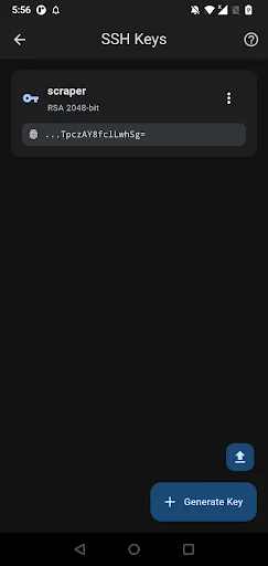 Mobile Terminal - SSH Client screenshot 3