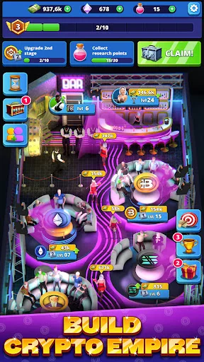Bitcoin Club: Crypto Empire screenshot 1