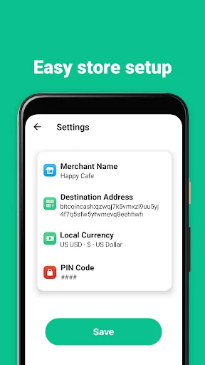 Bitcoin Cash Register (BCH) screenshot 1
