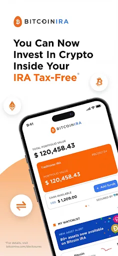 Bitcoin IRA: Buy & Sell Crypto screenshot 1