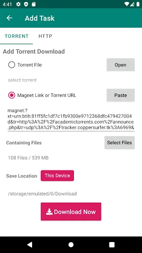 BitComet - Download Torrent screenshot 2