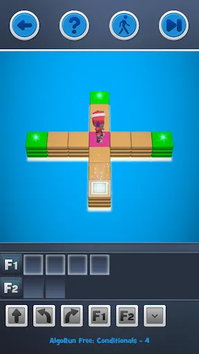 AlgoRun : Coding game screenshot 1