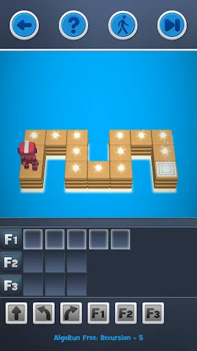 AlgoRun : Coding game screenshot 2