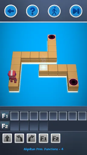 AlgoRun : Coding game screenshot 3