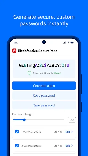 Bitdefender SecurePass screenshot 3