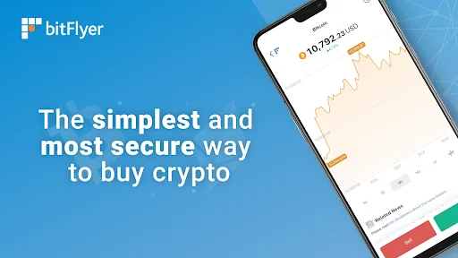 bitFlyer Crypto Exchange screenshot 1
