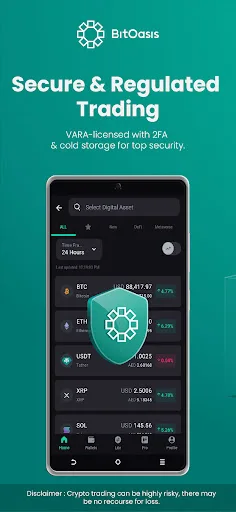 BitOasis: Buy Bitcoin & Crypto screenshot 1