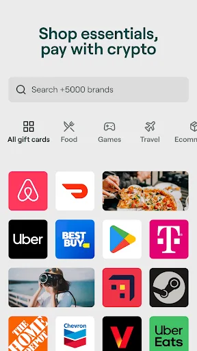 Bitrefill - Shop with Crypto screenshot 1