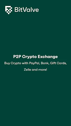 BitValve - P2P Crypto Exchange screenshot 1