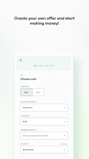 BitValve - P2P Crypto Exchange screenshot 4