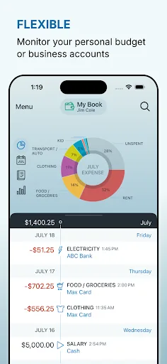 Account Book - Money Manager screenshot 2