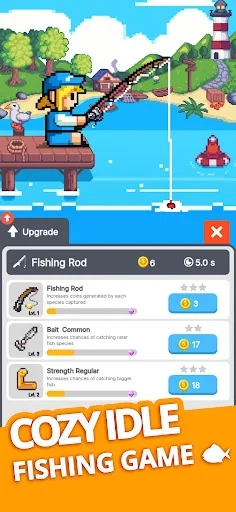 Idle Fishing & Aquarium screenshot 1