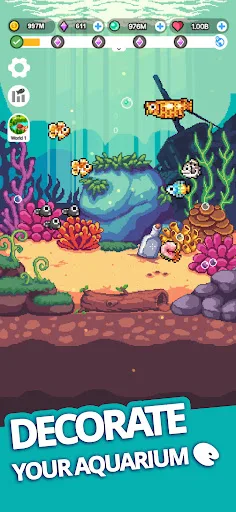 Idle Fishing & Aquarium screenshot 2
