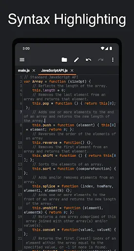 Squircle CE - Code Editor screenshot 1