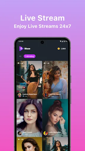 Blaze Live App screenshot 1