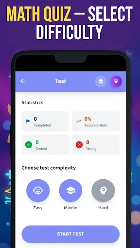 Math Quiz Pro - Brain Game screenshot 1