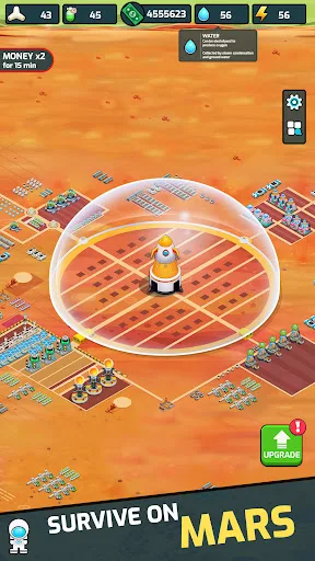 Mars Colony - The Idle Builder screenshot 1