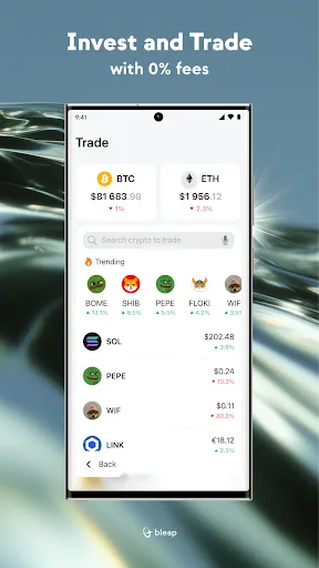 Bleap: Finance & Crypto Card screenshot 4