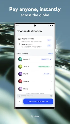 Bleap: Finance & Crypto Card screenshot 5