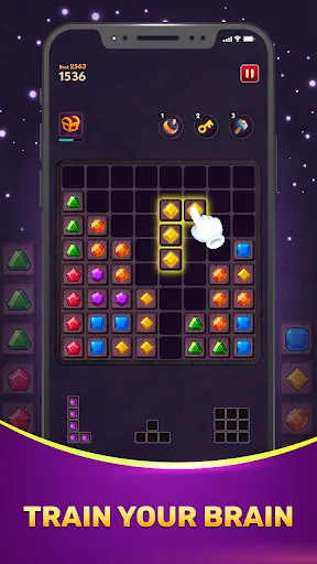 Block Puzzle Jewel & Gems screenshot 1