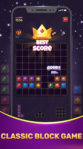 Block Puzzle Jewel & Gems screenshot 3
