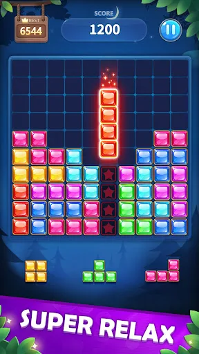 Block Puzzle: Magic Jungle screenshot 1