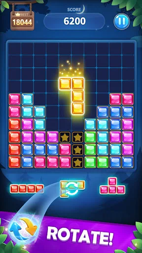 Block Puzzle: Magic Jungle screenshot 2