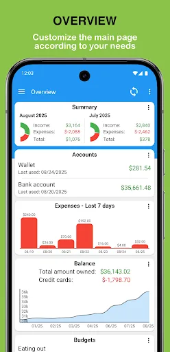 Fast Budget - Expense Manager screenshot 1
