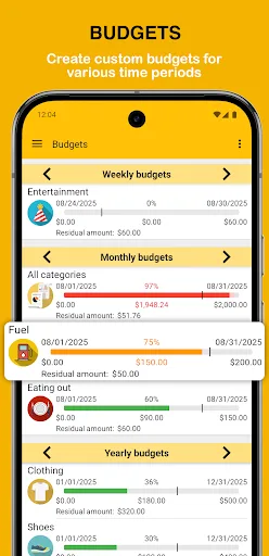 Fast Budget - Expense Manager screenshot 3