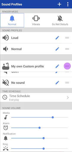 Sound Profiles screenshot 1