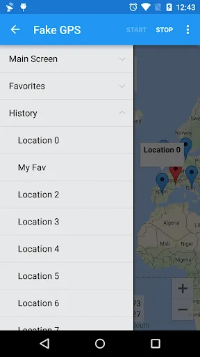Fake GPS screenshot 4