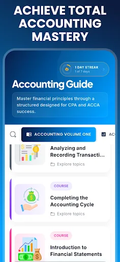 Accounting Course: CPA ACCA screenshot 1
