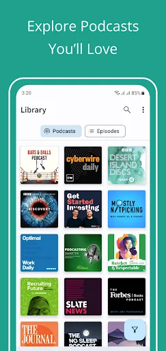 Aurelian Audio Podcast Player screenshot 1