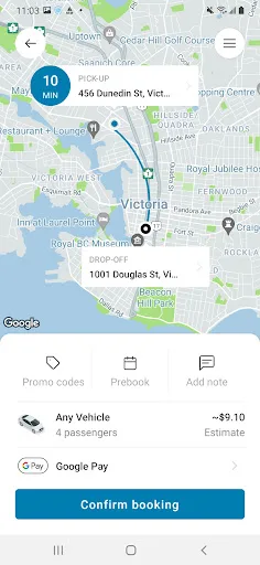 Bluebird Cabs screenshot 3