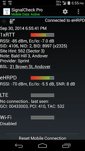 SignalCheck Pro screenshot 3