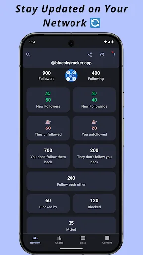 Tracker - Manager for Bluesky screenshot 1