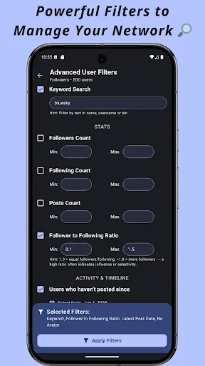 Tracker - Manager for Bluesky screenshot 4