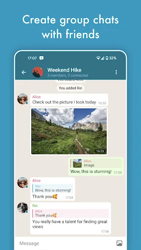 Bluetooth Chat - Group&Private screenshot 2