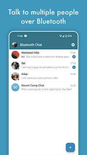 Bluetooth Chat - Group&Private screenshot 5
