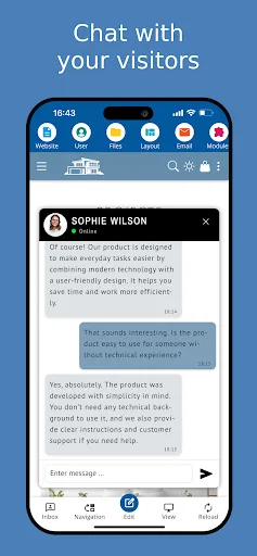 Website Builder - bluetronix screenshot 3